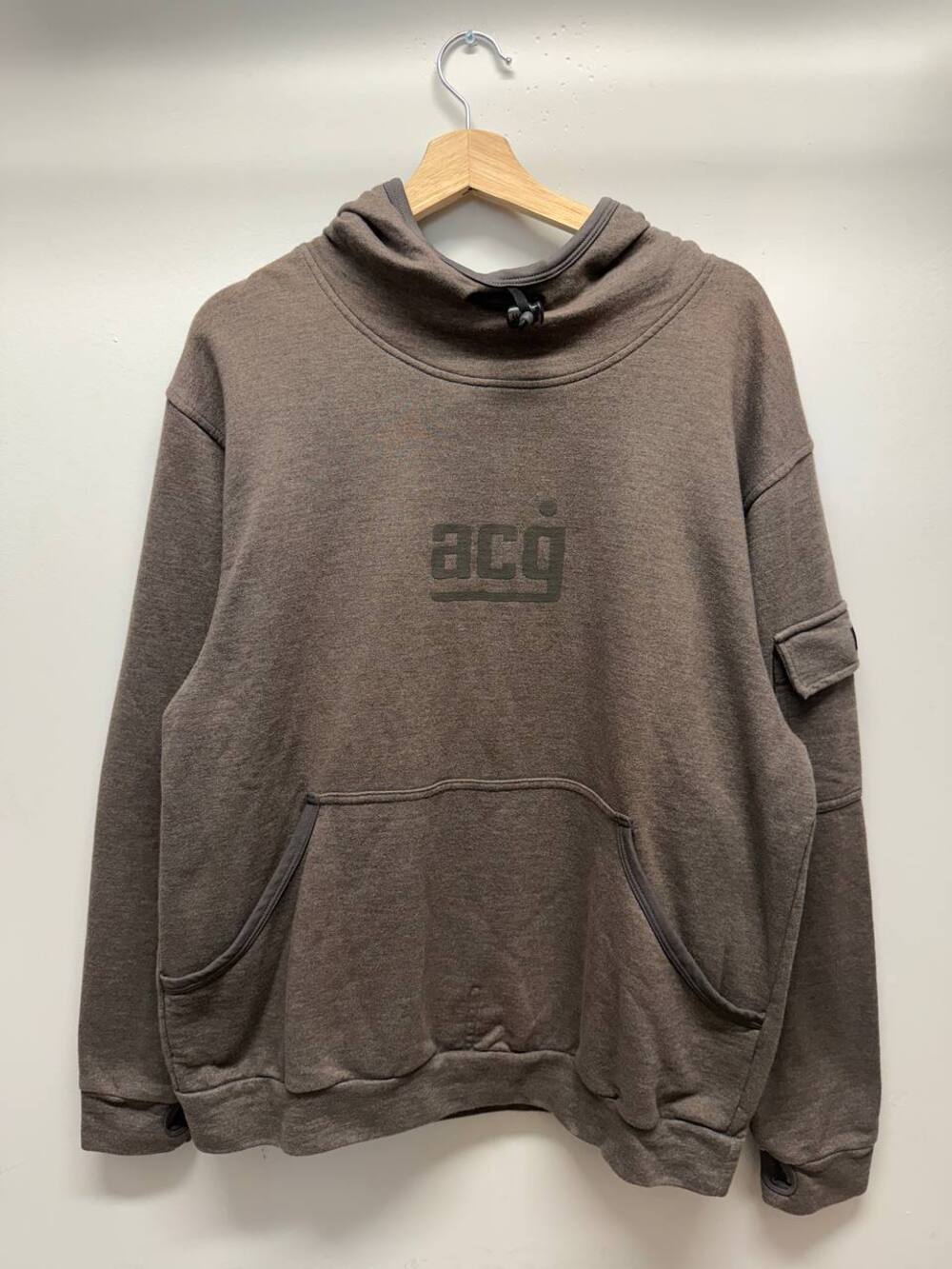 Nike ACG Cowl Neck Hoodie Sweatshirt with Sleeve Pocket